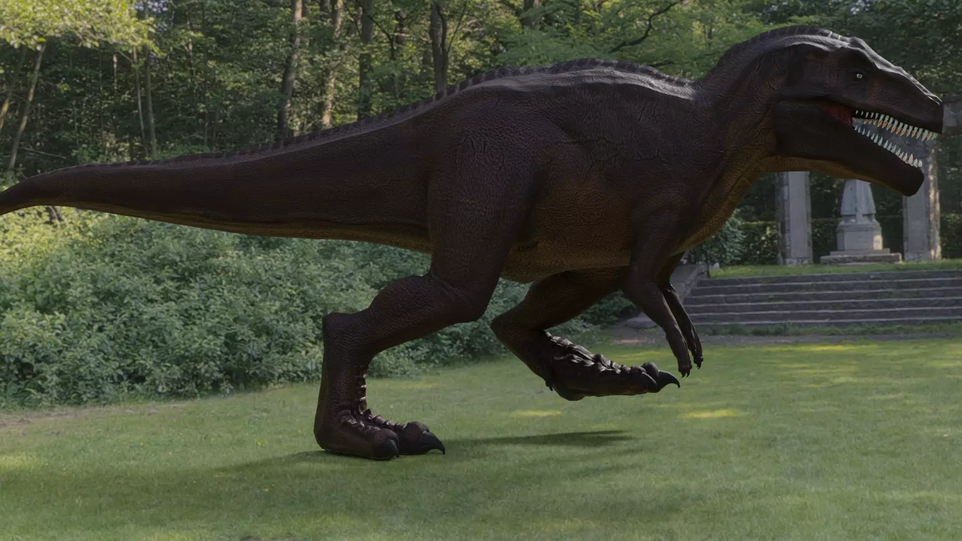 Dinosaur t - rex 3D model_0