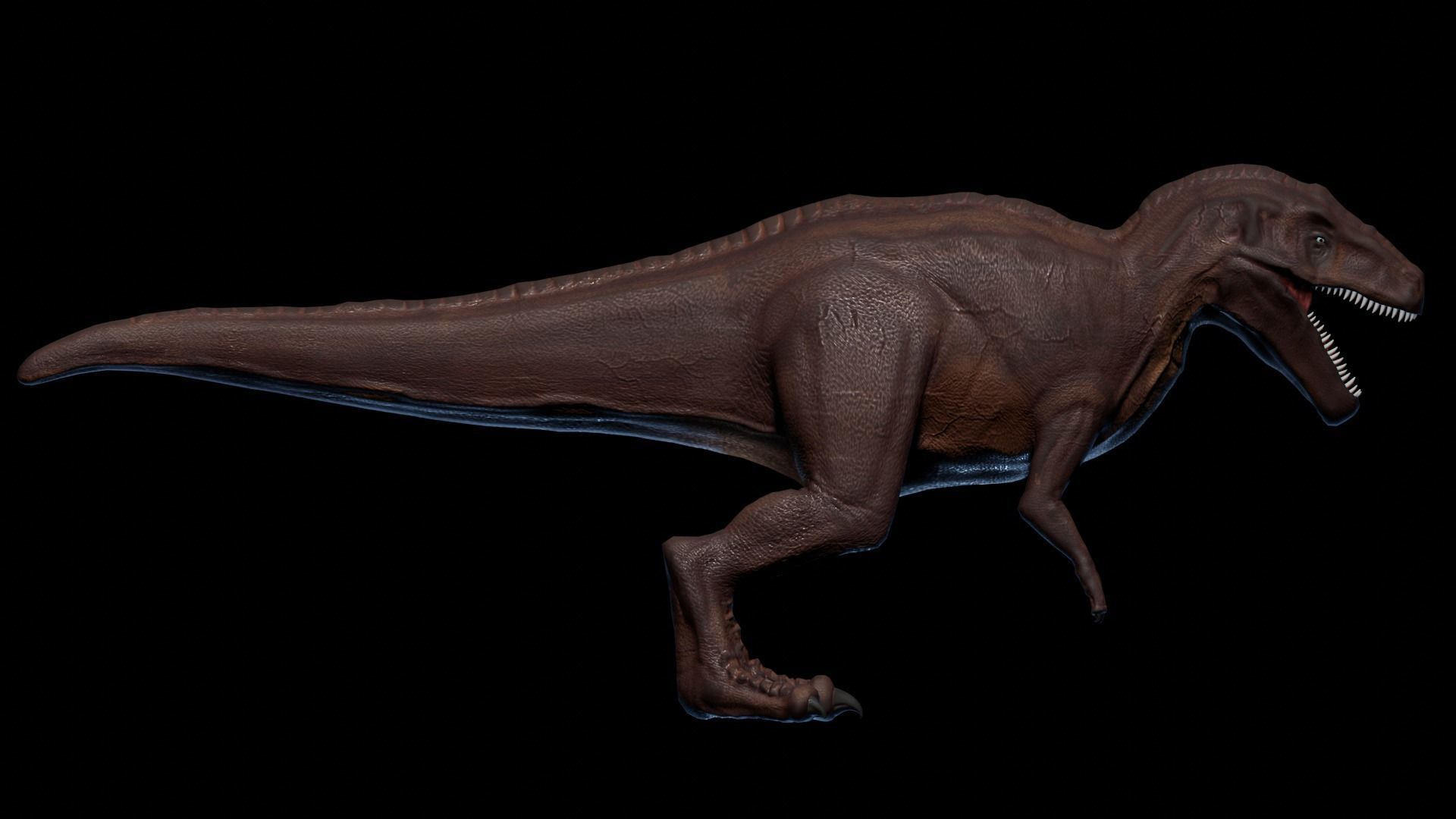 Dinosaur t - rex 3D model_2