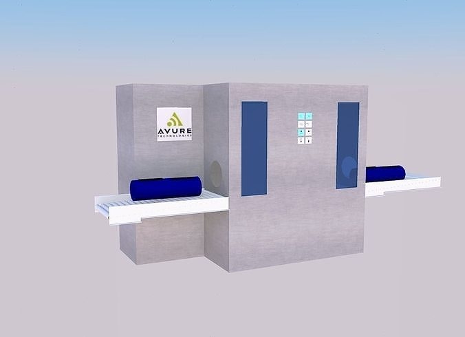 High Pressure Food Processing Machine 3D print model