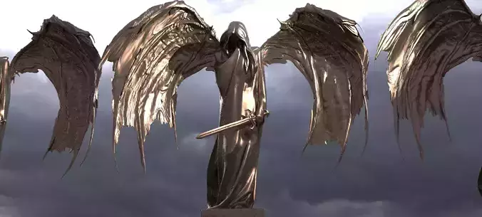 Ghost Angel Demon 3D model