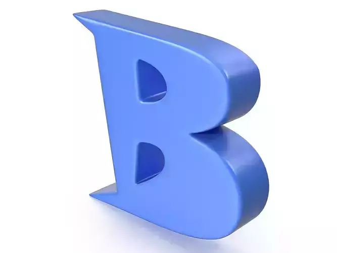 B Alphabet ring