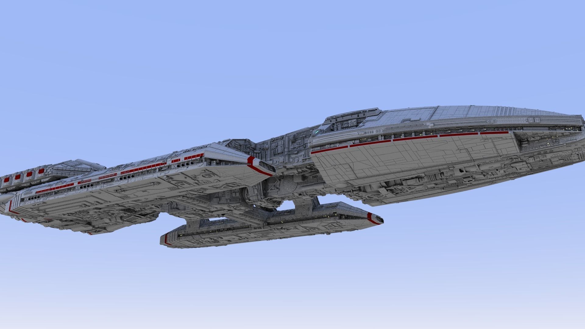 Battlestar Galactica 3D model_10