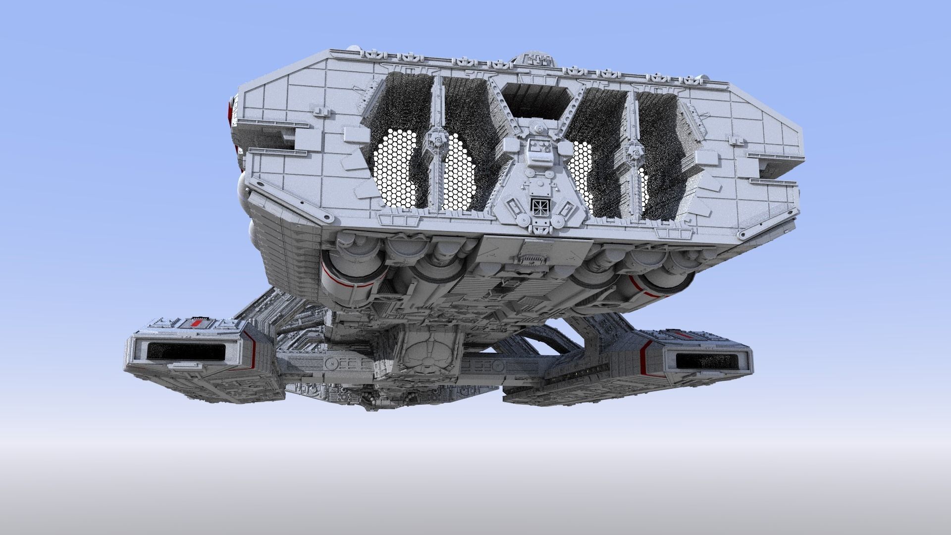 Battlestar Galactica 3D model_7