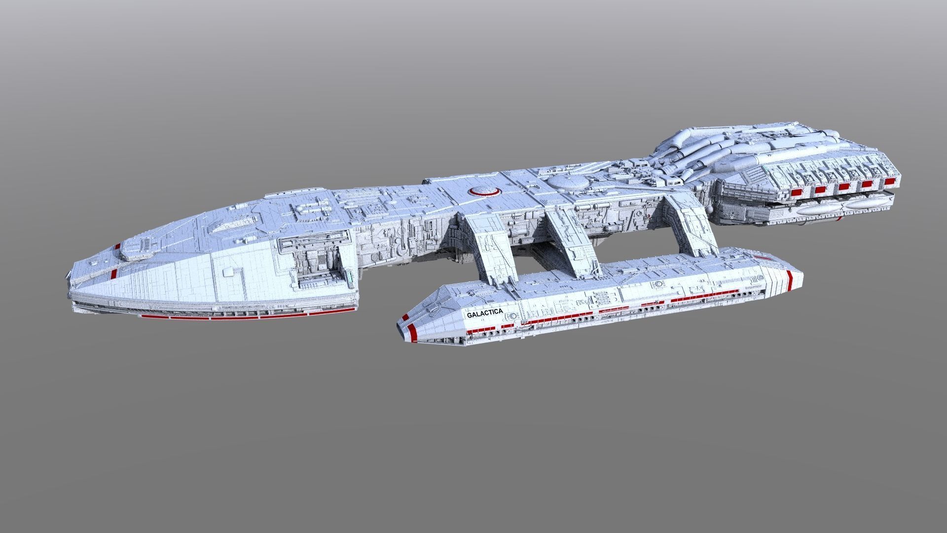 Battlestar Galactica 3D model_3