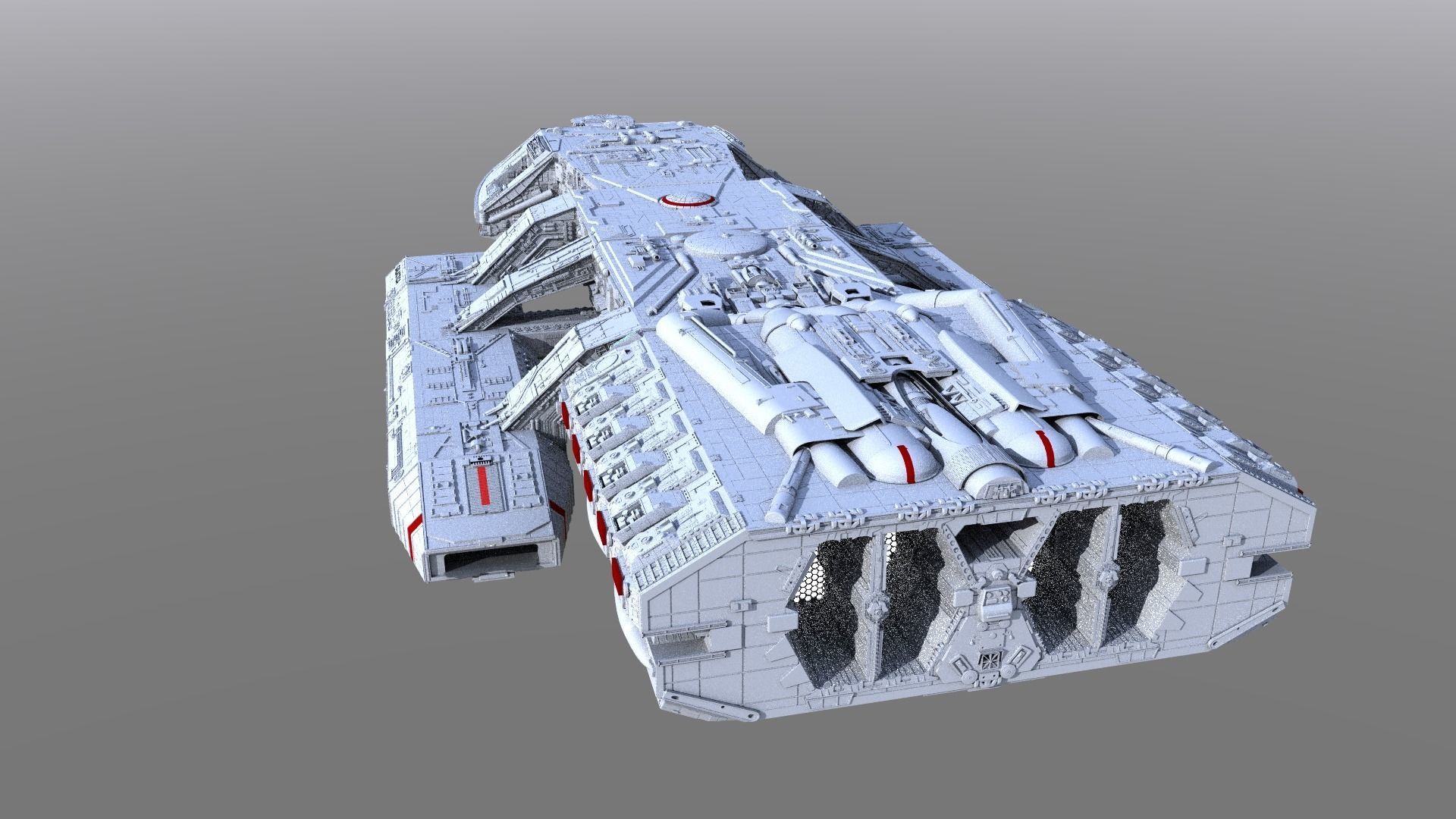 Battlestar Galactica 3D model_6