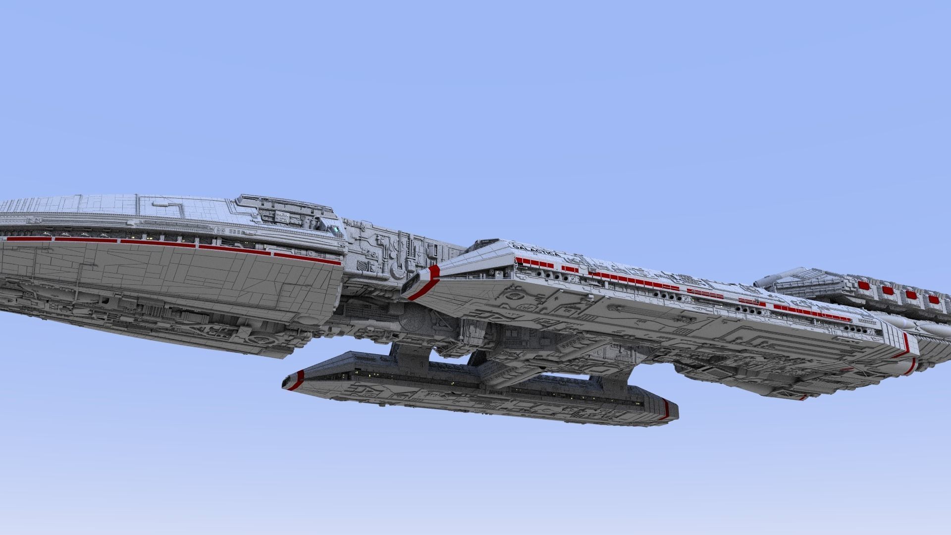 Battlestar Galactica 3D model_11