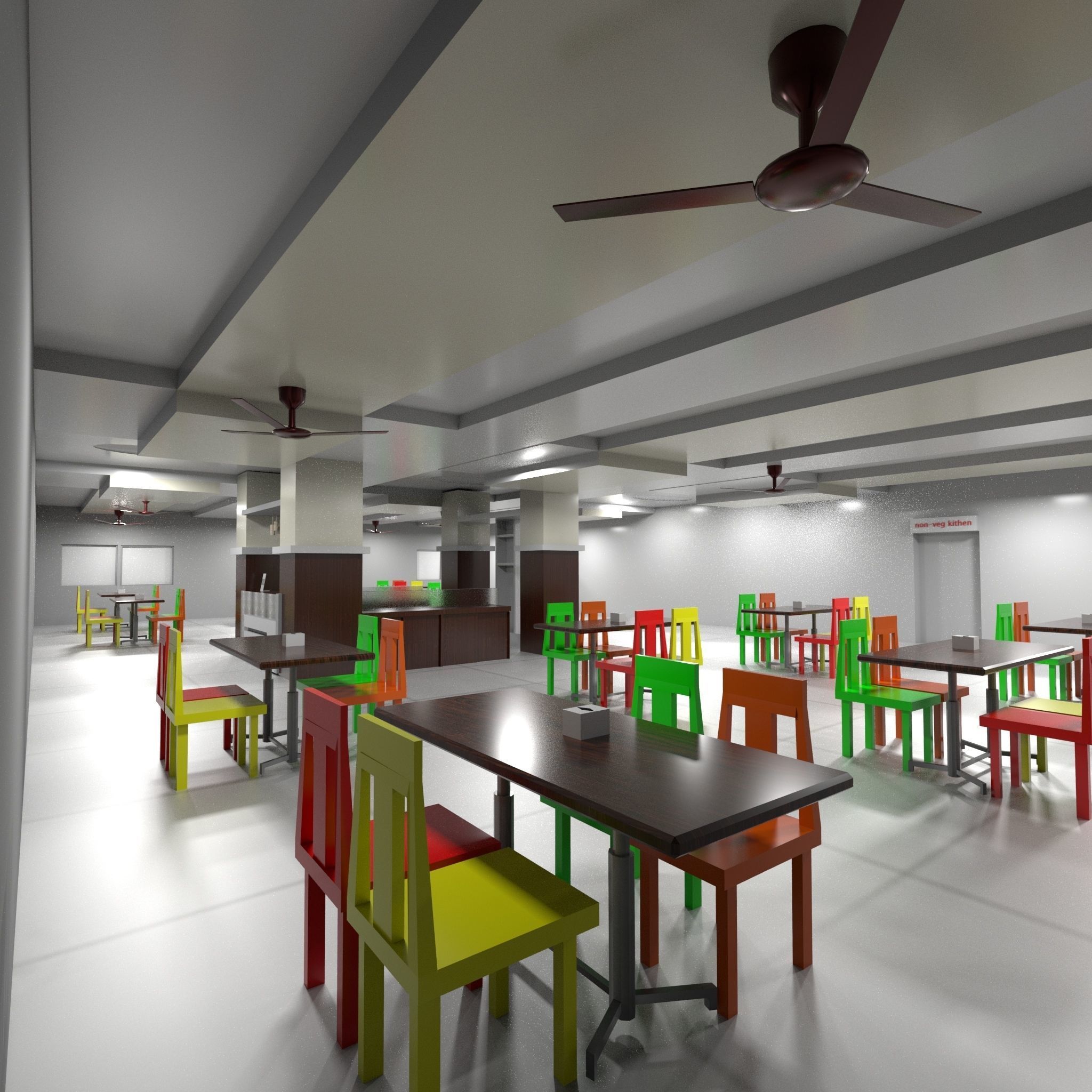 HOTEL 3D MODEL building 3D model_3