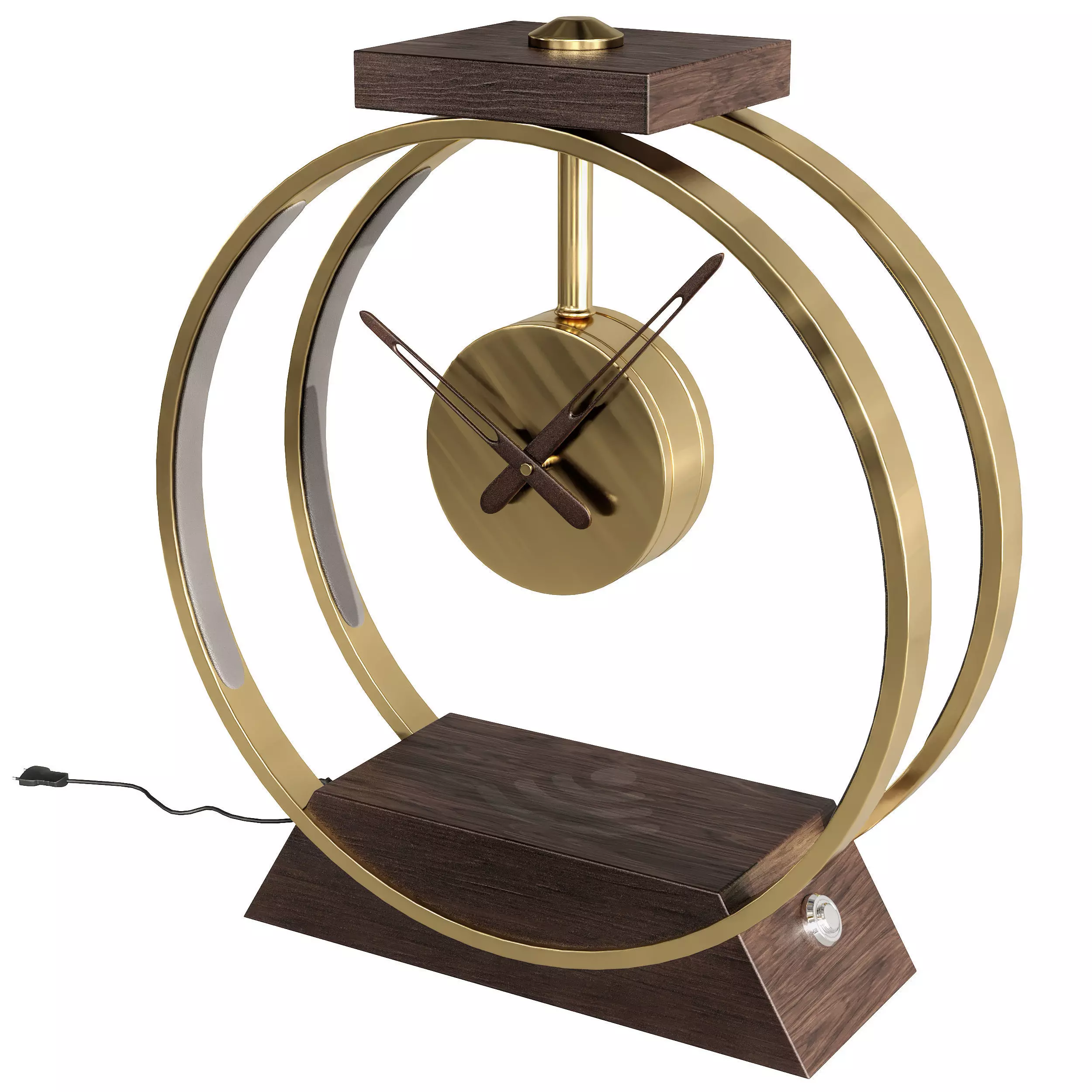 clock charger 3D model_0