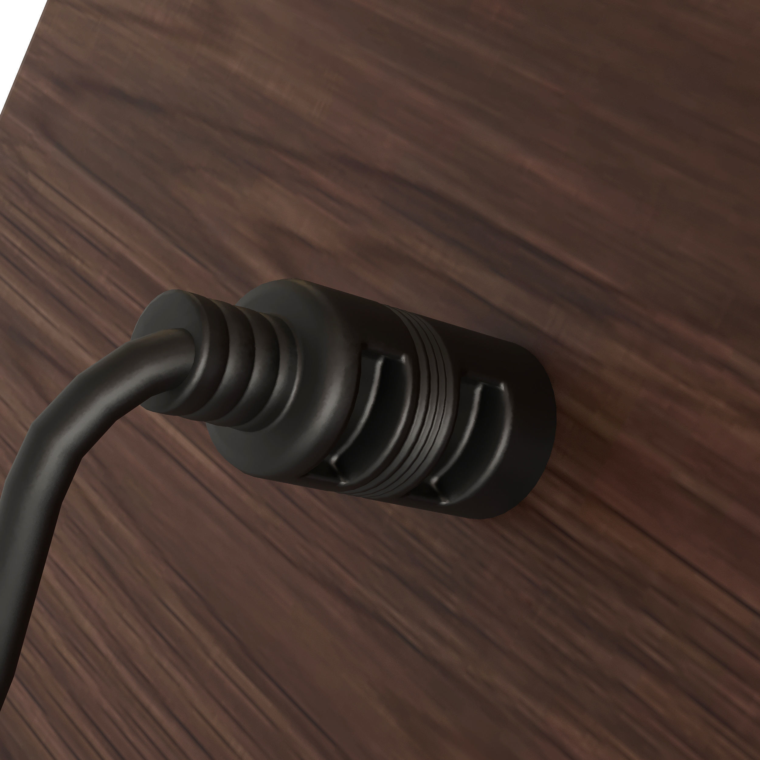 clock charger 3D model_6