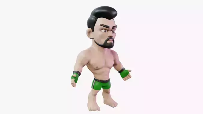 Fighter Boxer Character 05