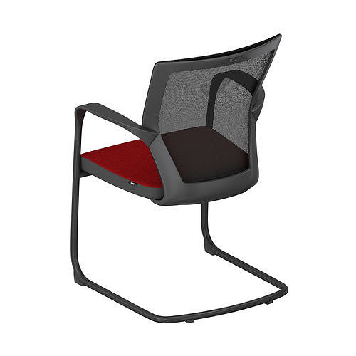 Fursys side chair CHN4311 3D model 4