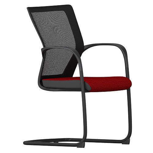 Fursys side chair CHN4311 3D model 5