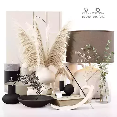 Decor Set 081 3D model