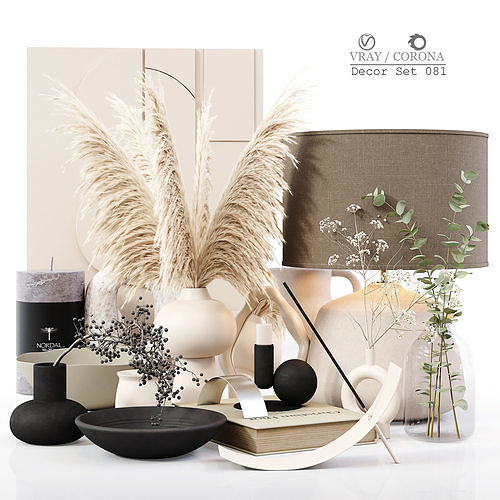 Decor Set 081 3D model