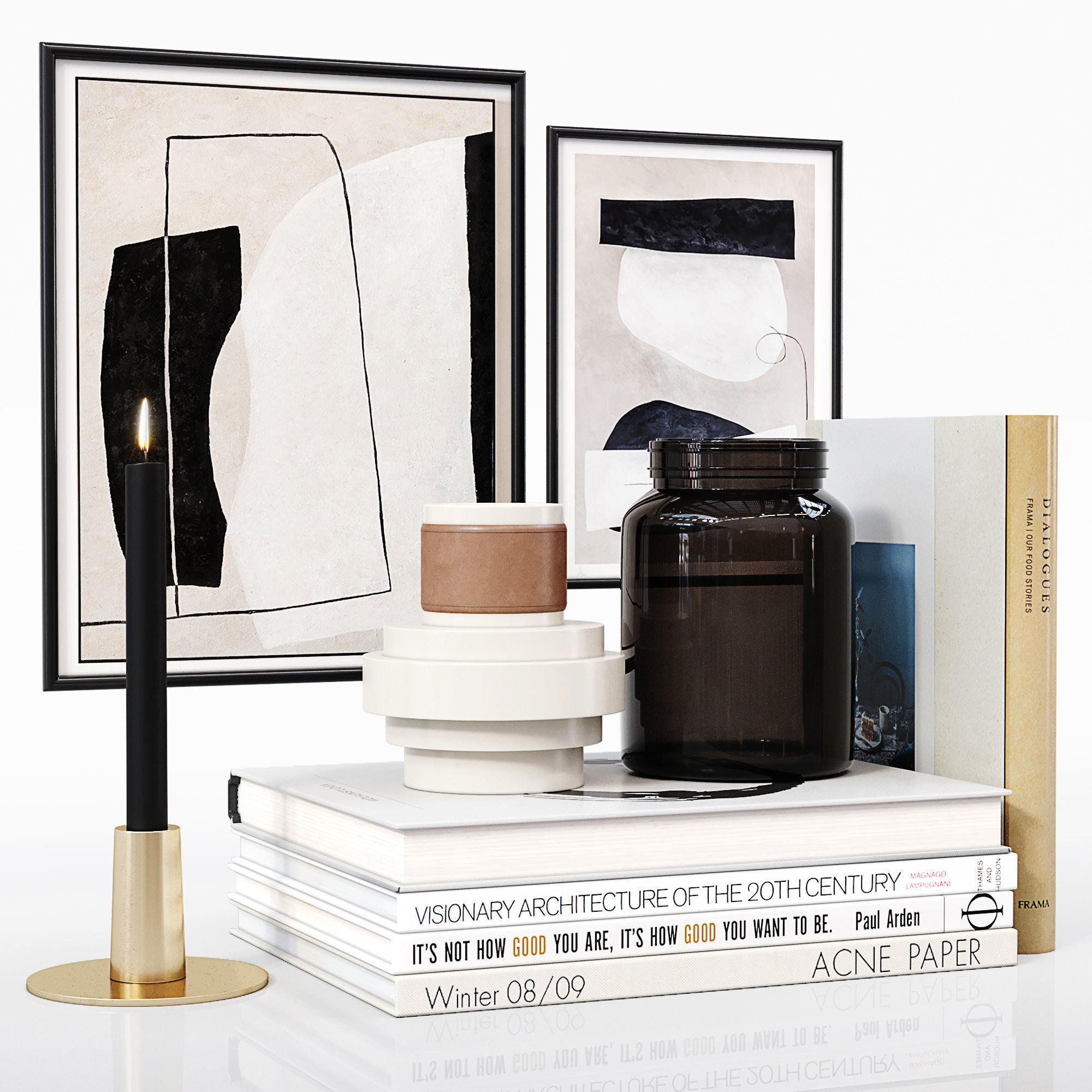 Decor Set 082 3D model_3