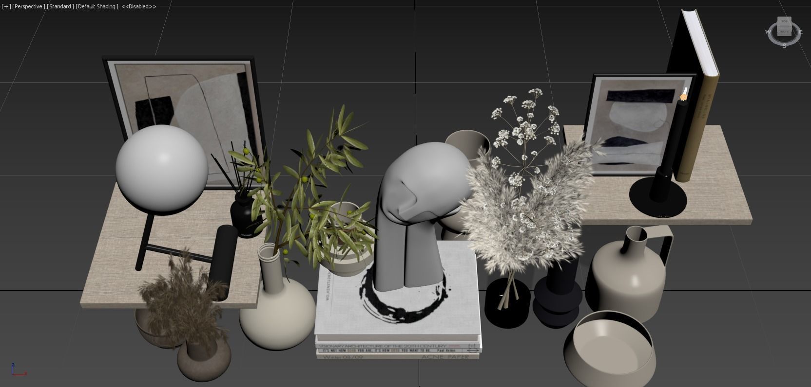 Decor Set 082 3D model_7