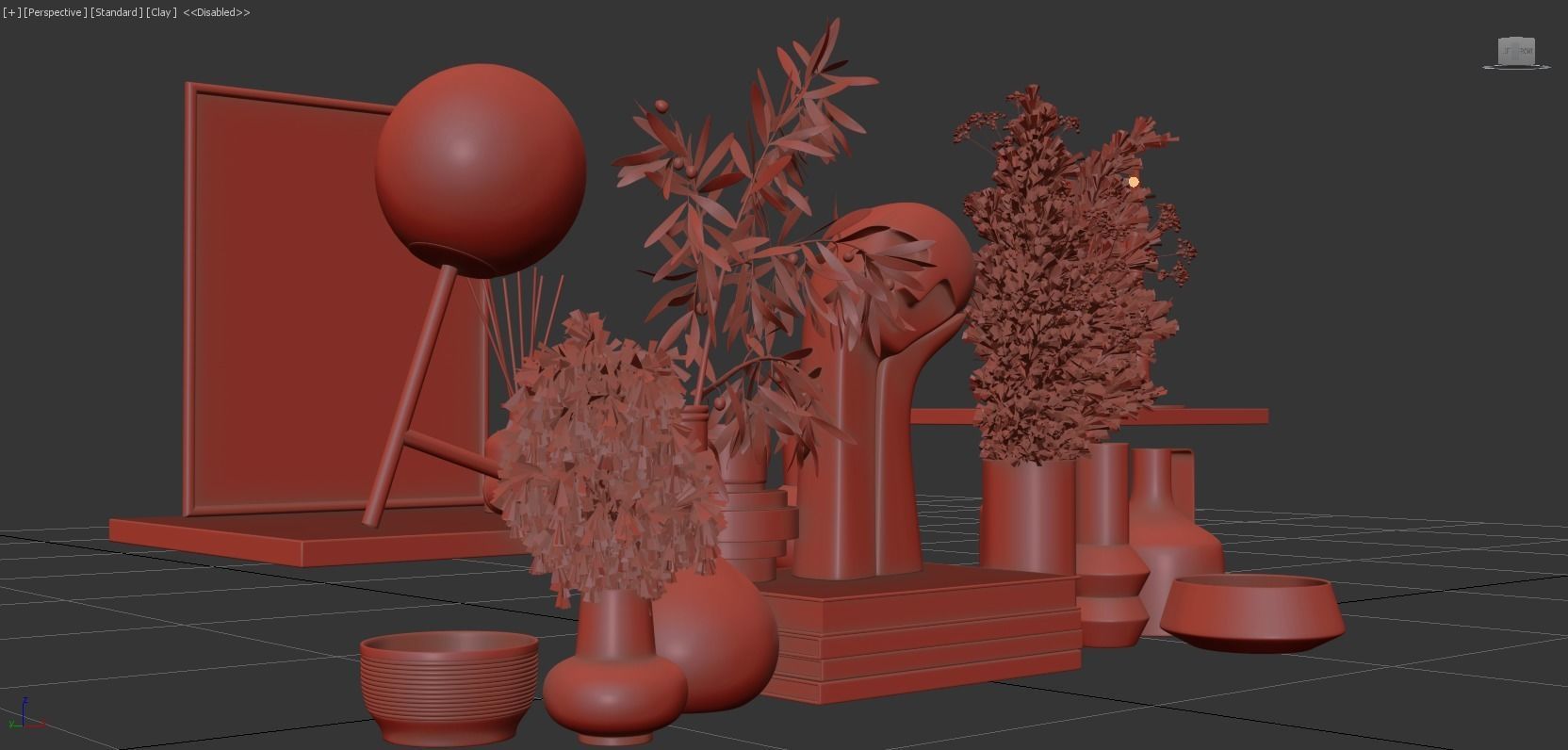 Decor Set 082 3D model_9