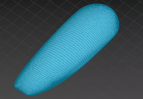 finger nail Free 3D model_0