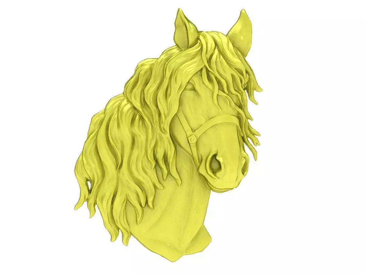Luxury Horse Head Jewelry Design 3985 3D print model