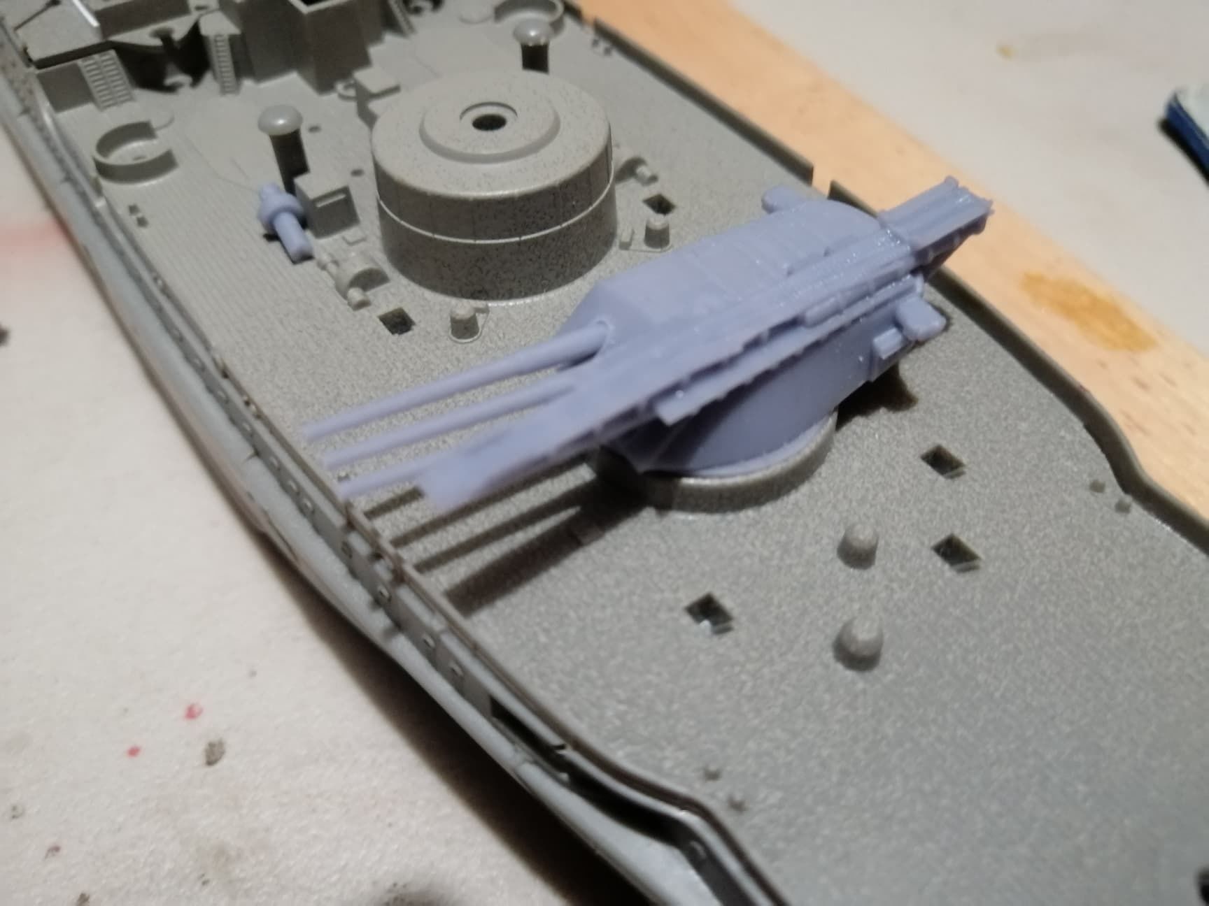 USS Arizona BB-39 Turret 3D print model 3D print model_13