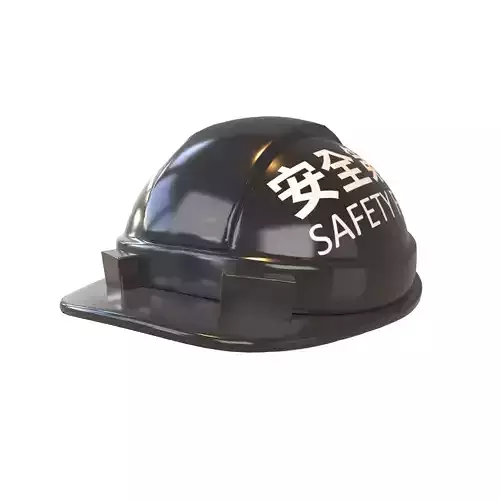 Safety Helmet v1 002 Low-poly 3D model