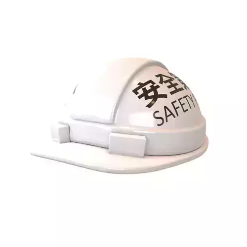 Safety Helmet v1 003 Low-poly 3D model