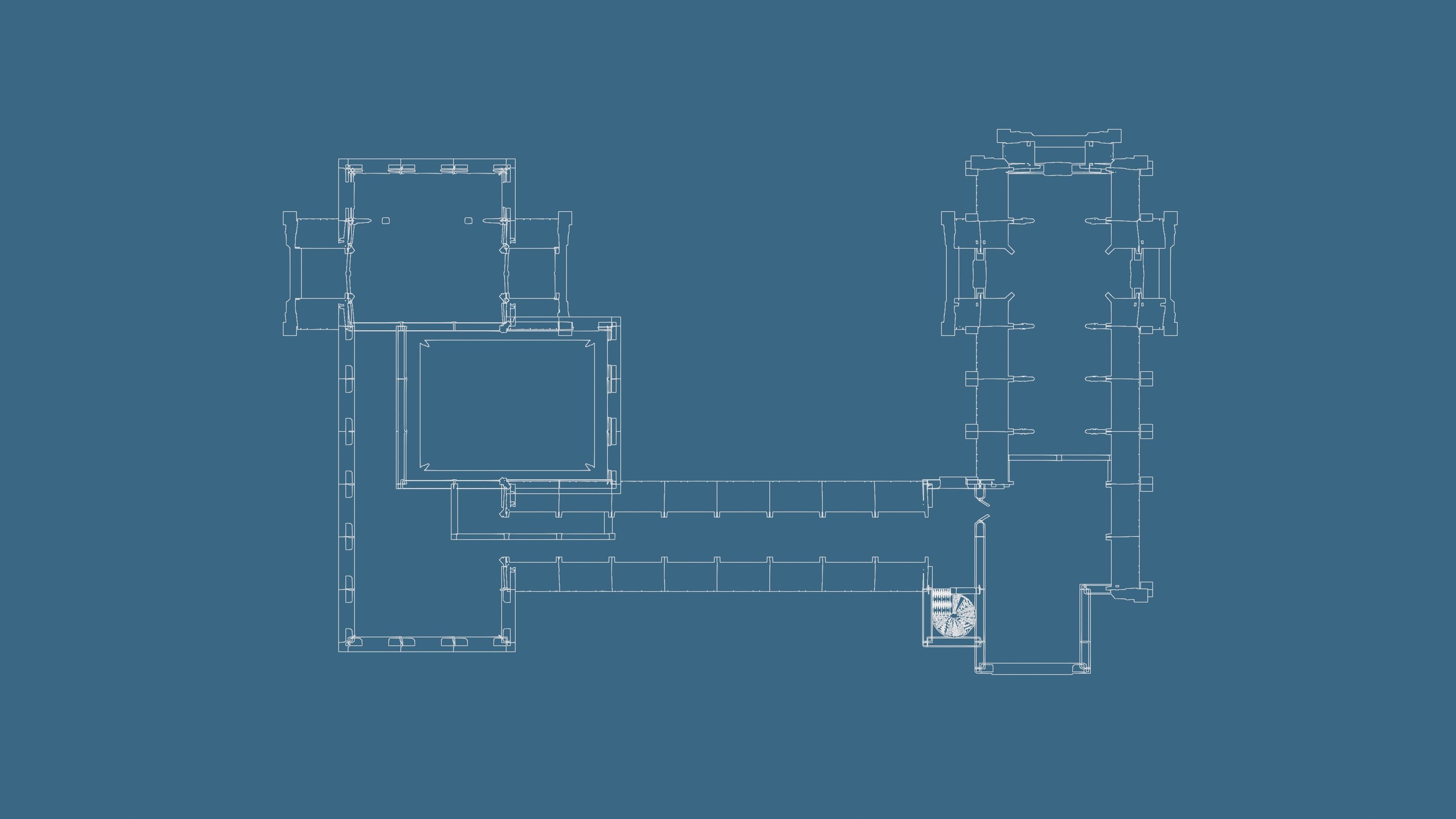 Classic Estate with interior for Blender Eevee and Cycles Low-poly 3D model_74