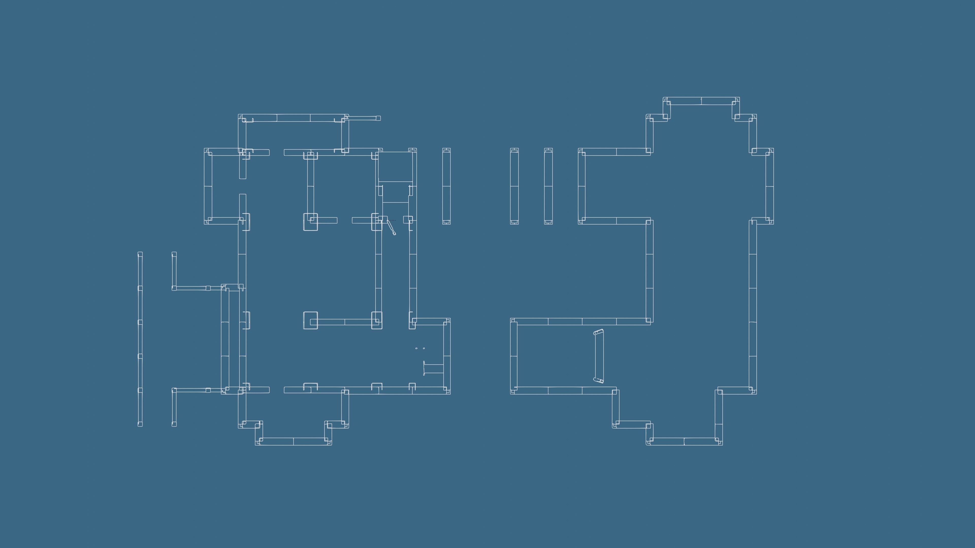 Classic Estate with interior for Blender Eevee and Cycles Low-poly 3D model_69