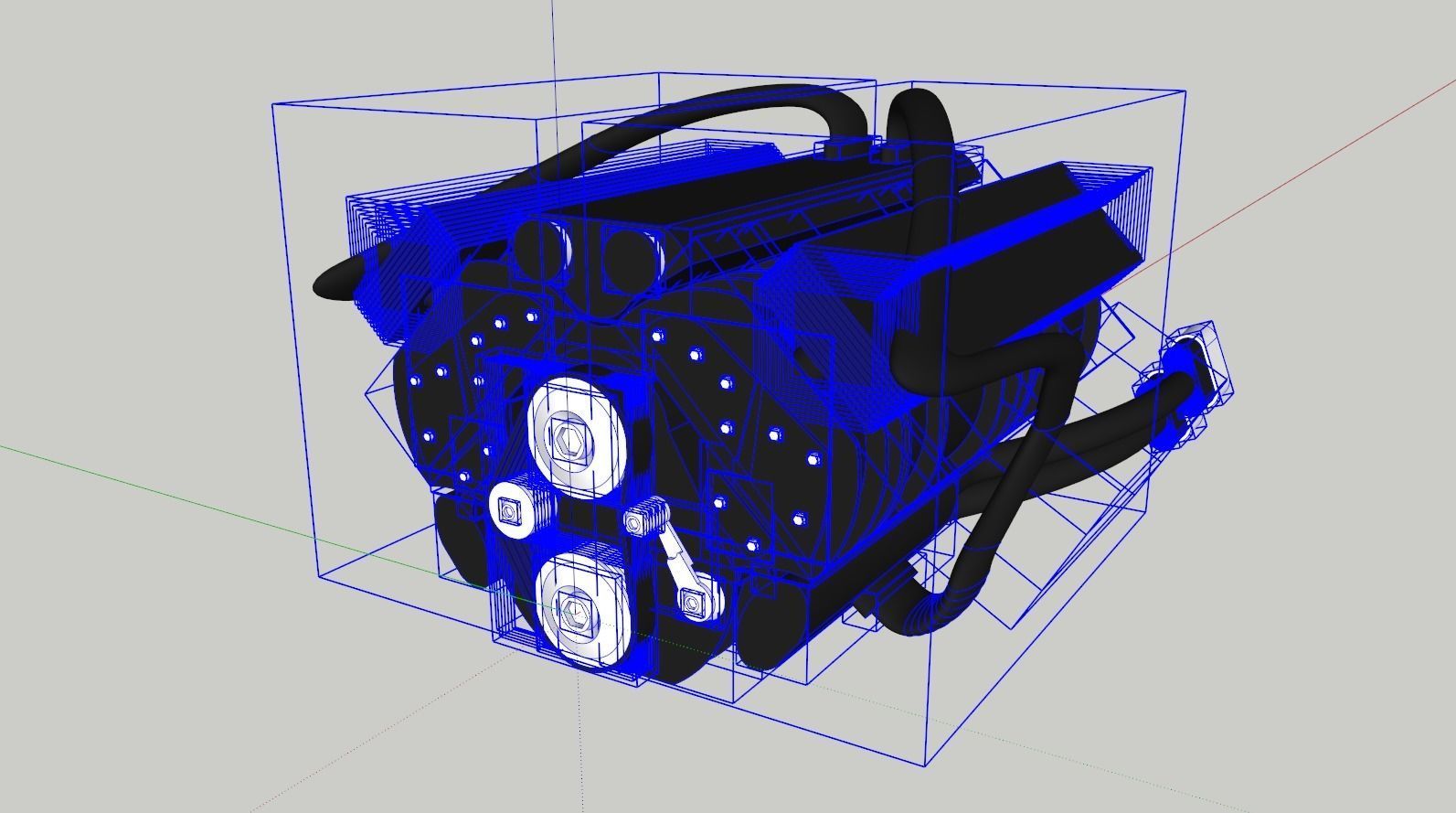 GM Engine 3D model_20