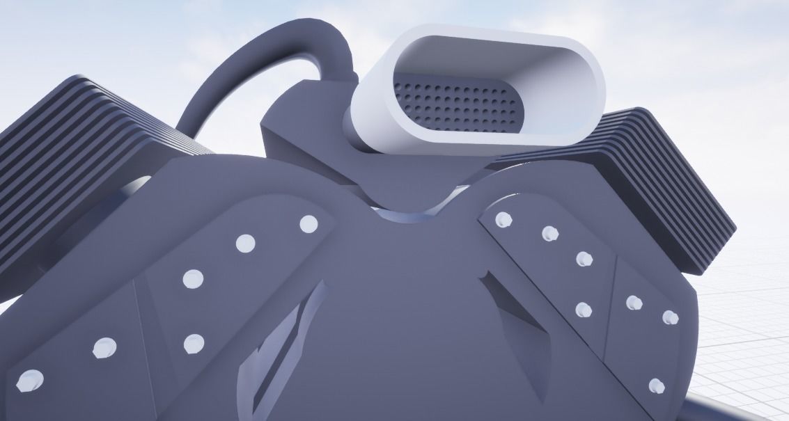 GM Engine 3D model_6