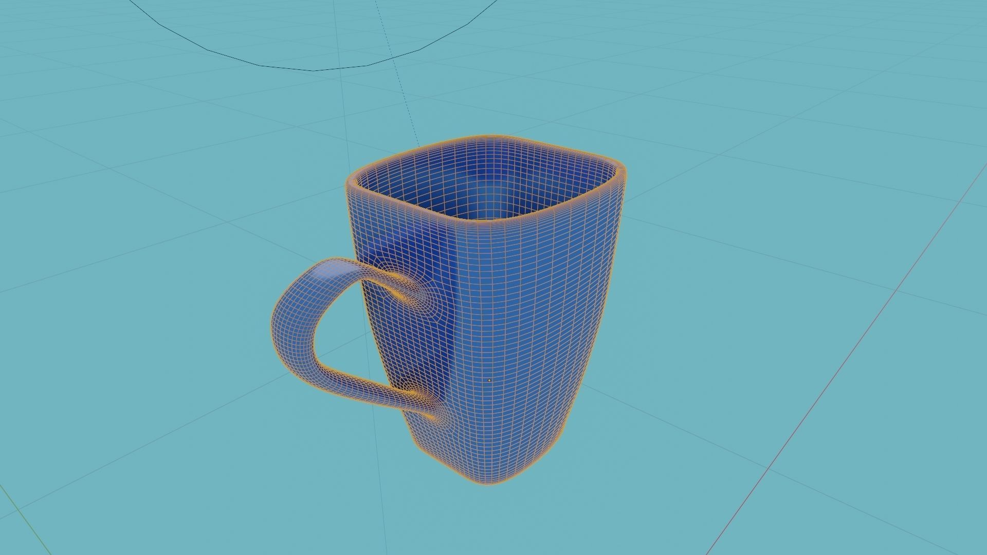 mug for drinks Free low-poly 3D model_3