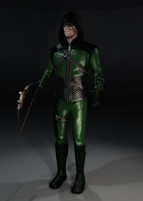 Arrow 3D Model Low-poly 3D model_3