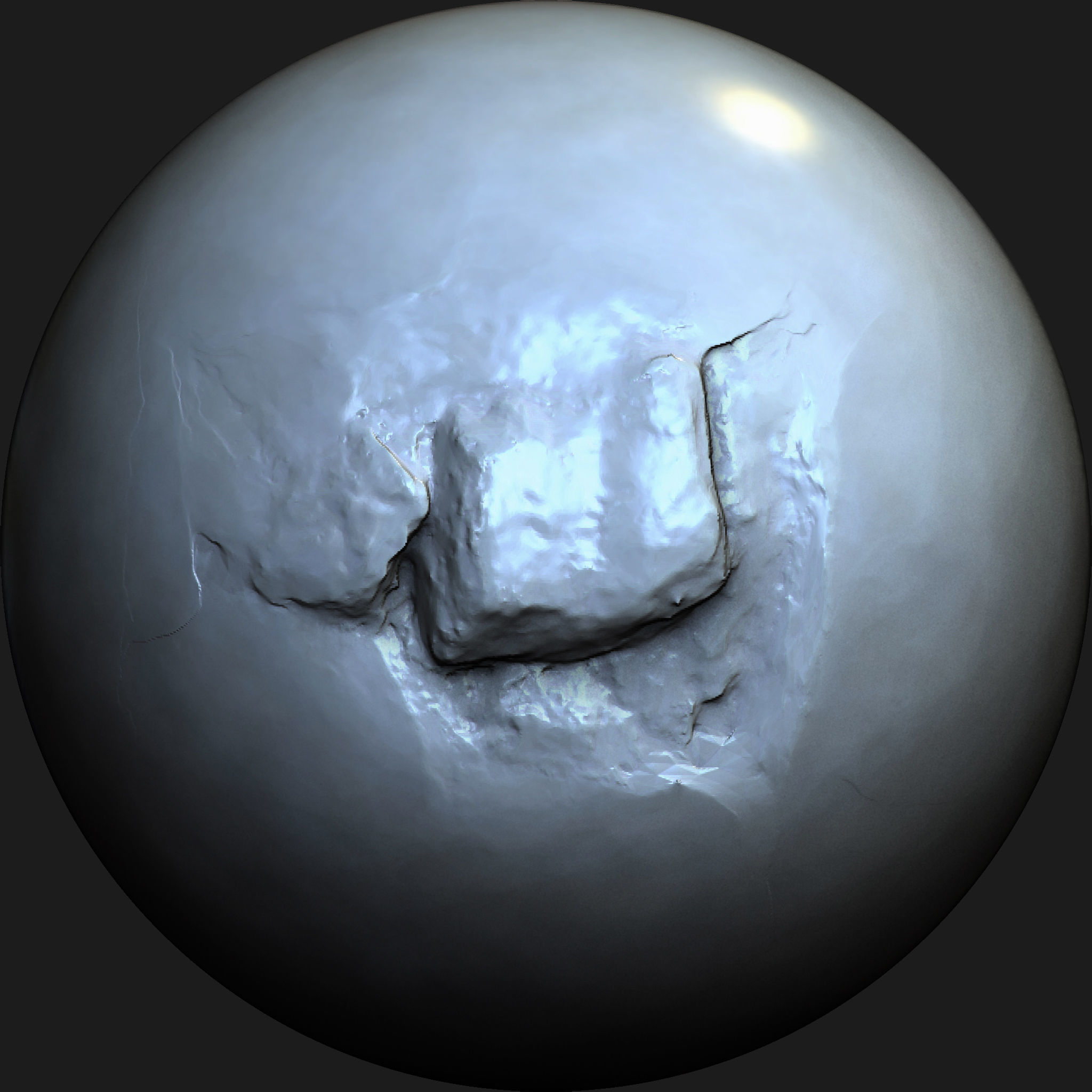 Wall Damage VDM Brushes Vol 3 Low-poly 3D model_4