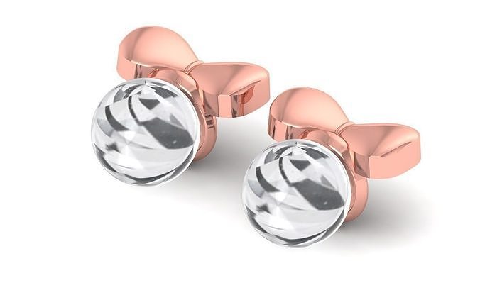 Women Earrings 3dm STL  OBJ FBX Renders Details 3D print model