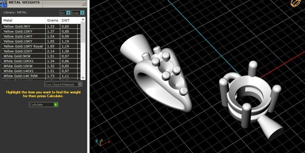 Pendant Model 2130 3D print model_7