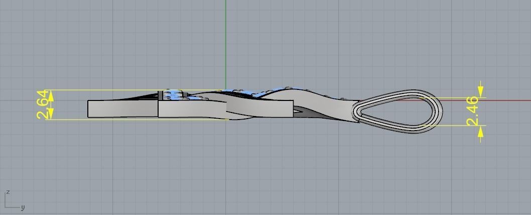 Star of David pendant Model 2167 3D print model_6