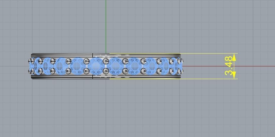 Ring Model 2166 3D print model_7