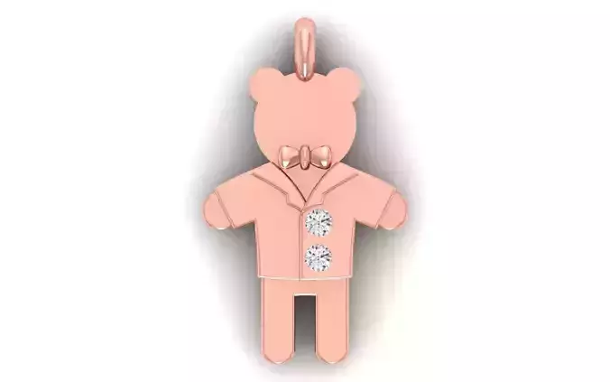 Baby Pendants 3dm STL  OBJ FBX Renders Details