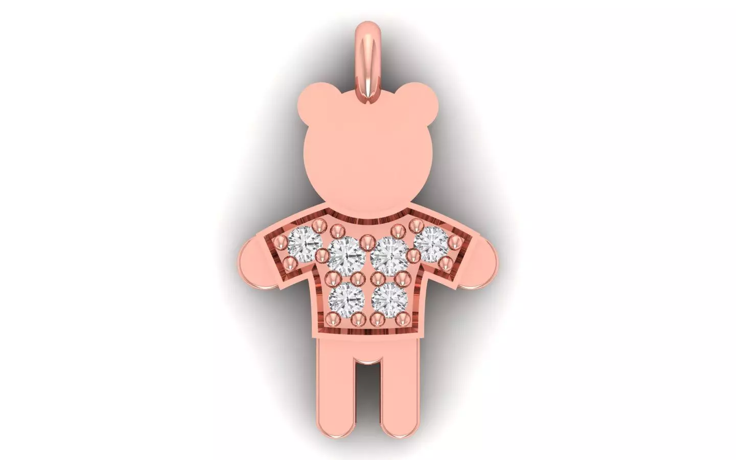 Baby Pendants 3dm STL OBJ FBX Renders Details 3D print model_0