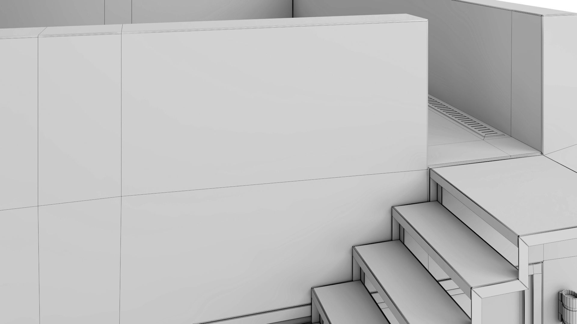 Modern swiss chalet 3D model_60