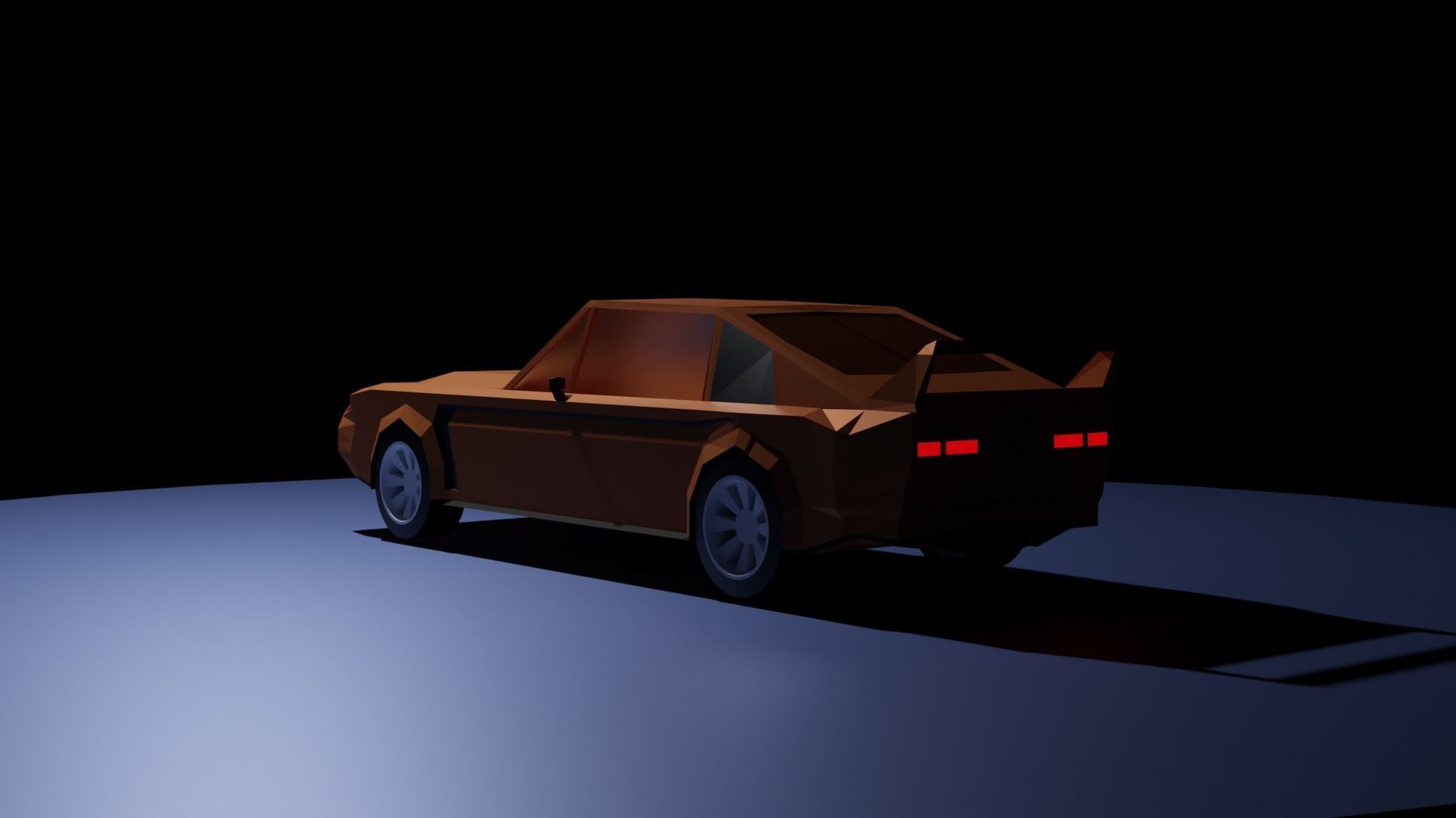 Low Poly Car Pack  Low-poly 3D model_5