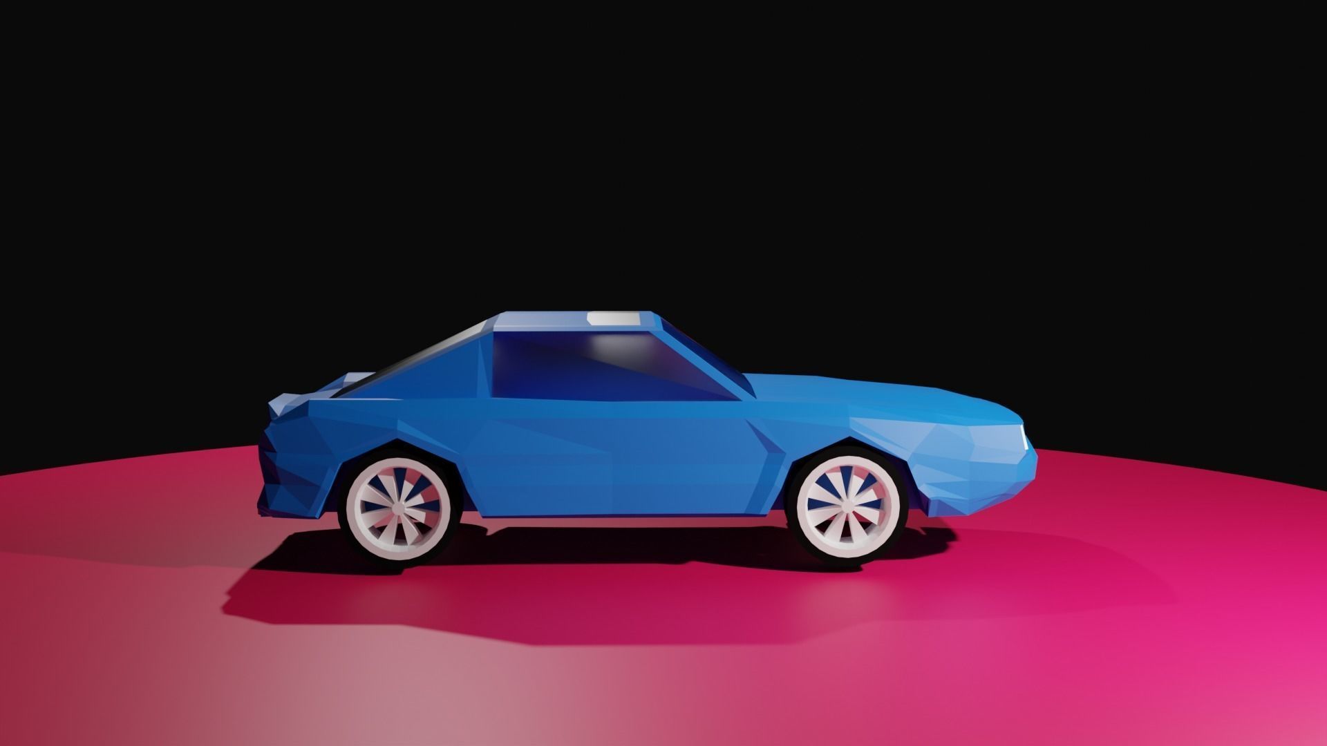 Low Poly Car Pack  Low-poly 3D model_7