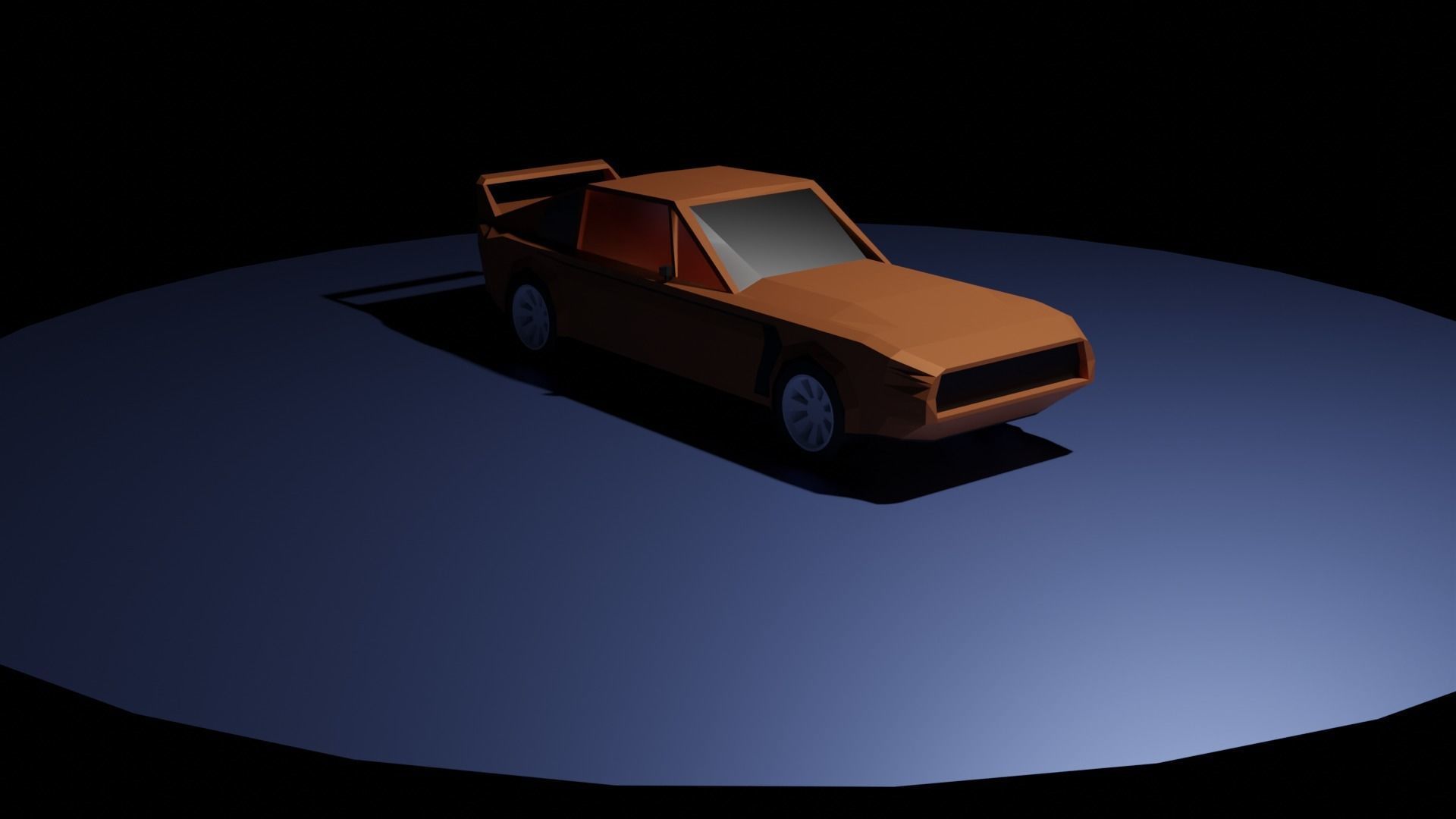 Low Poly Car Pack  Low-poly 3D model_3