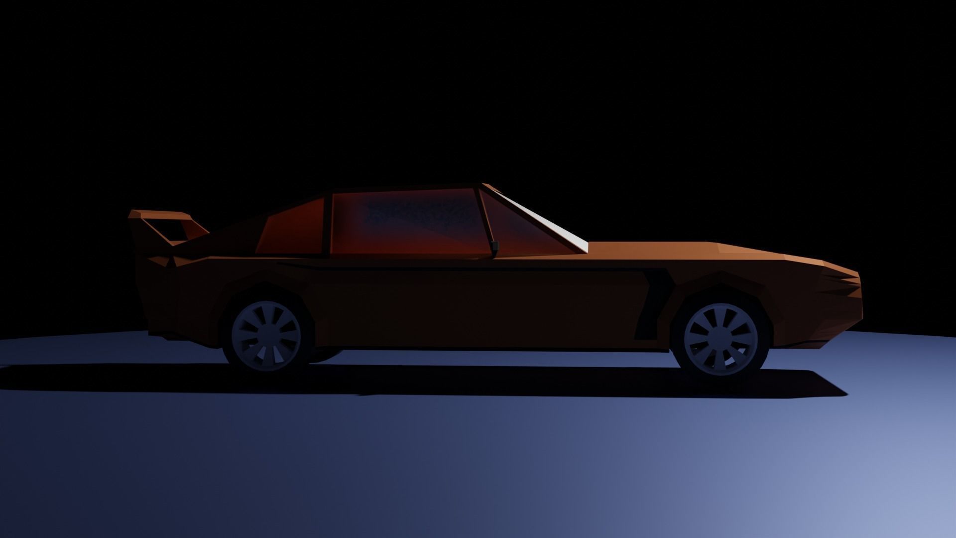 Low Poly Car Pack  Low-poly 3D model_4