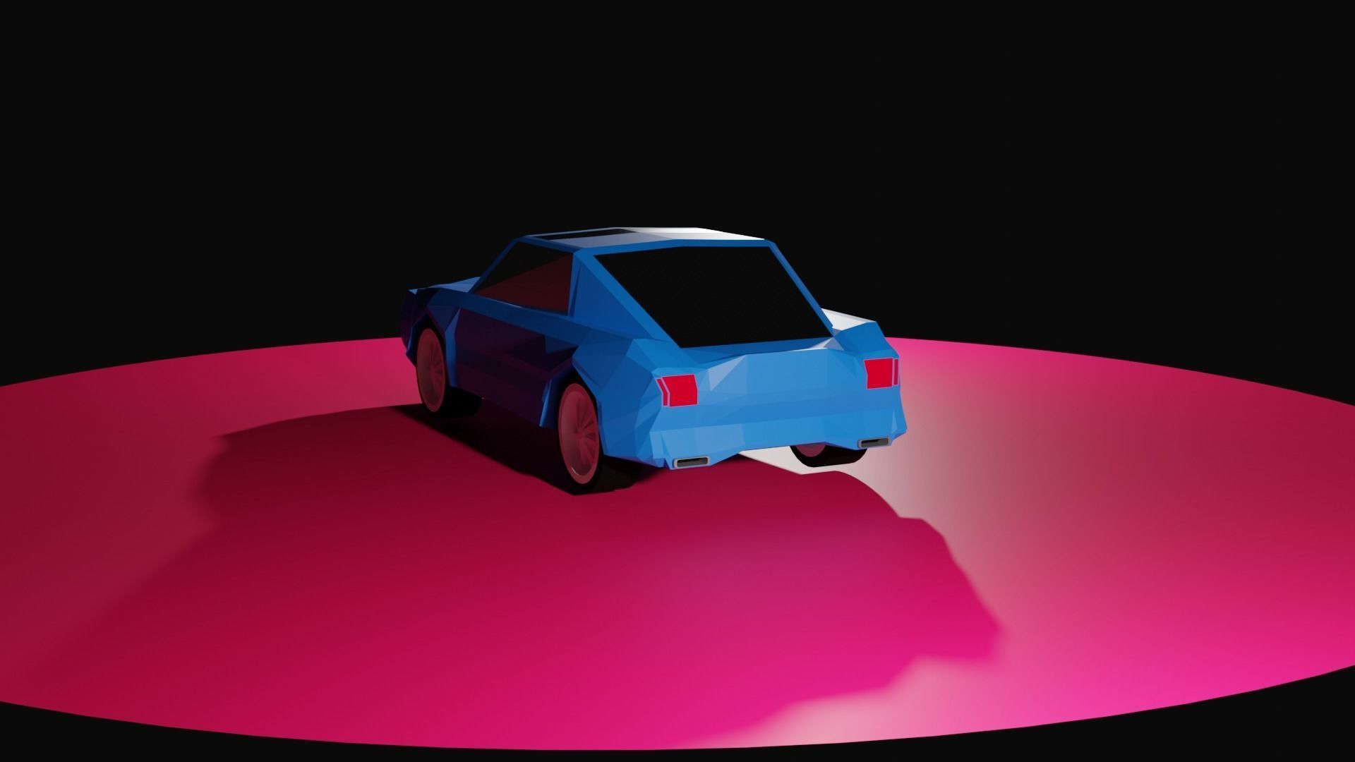 Low Poly Car Pack  Low-poly 3D model_8