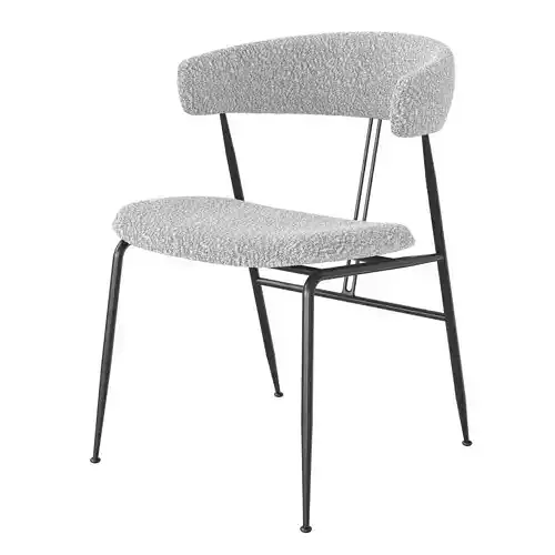 Violin Dining Chair Fully Upholstered Guby GamFratesi