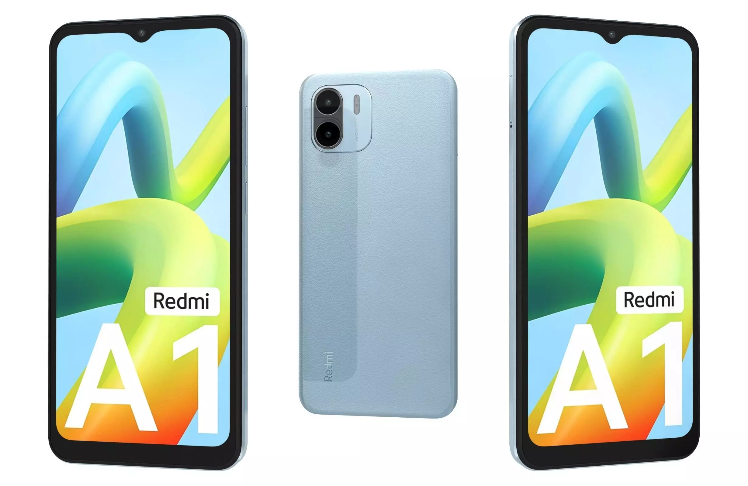 Xiaomi Redmi A1 Blue 3D model