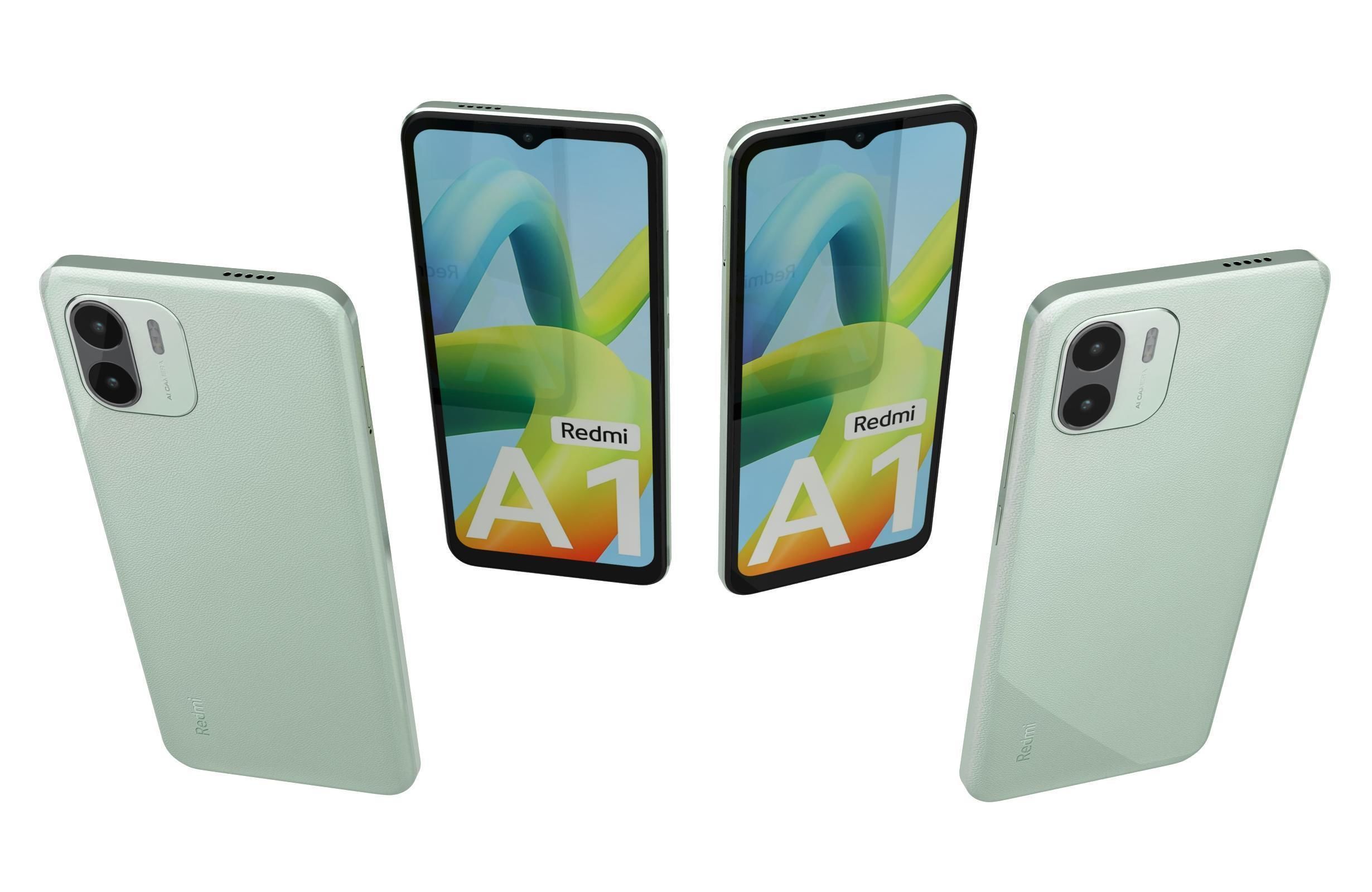 Xiaomi Redmi A1 All Colors 3D model_35