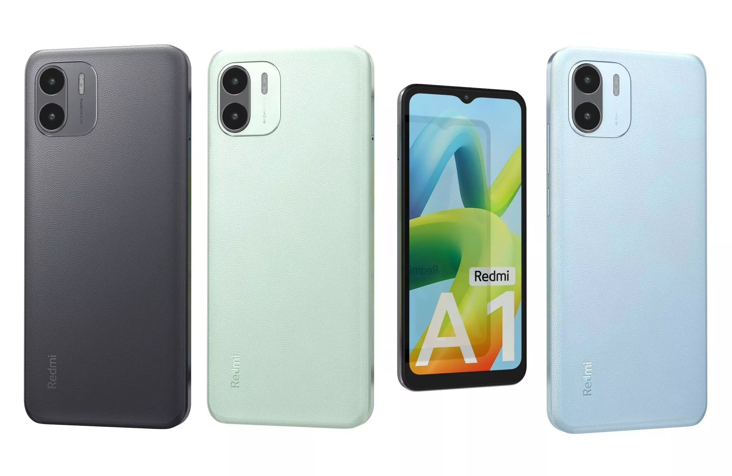 Xiaomi Redmi A1 All Colors 3D model_0