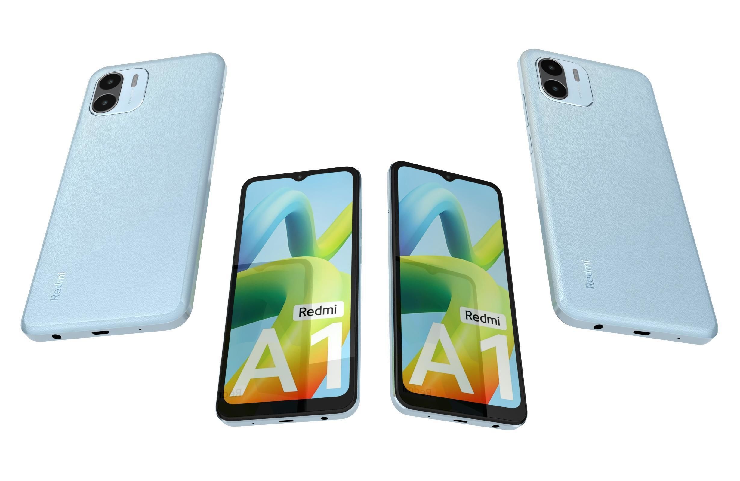 Xiaomi Redmi A1 All Colors 3D model_34